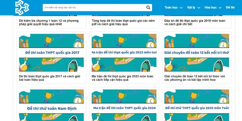 Website áp dụng phương pháp giảng dạy đơn giản nhưng dễ hiểu